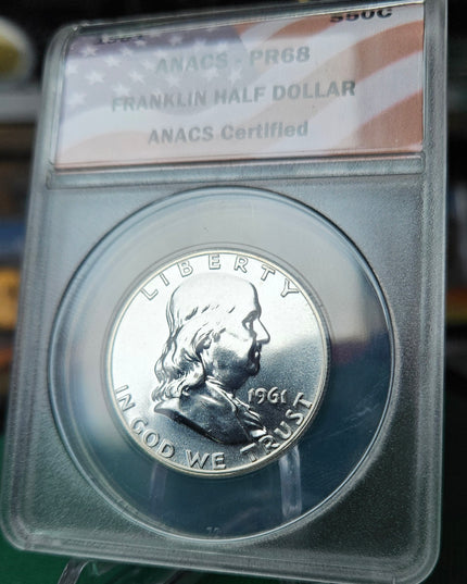 1961 Franklin Half Dollar Proof (PR68)