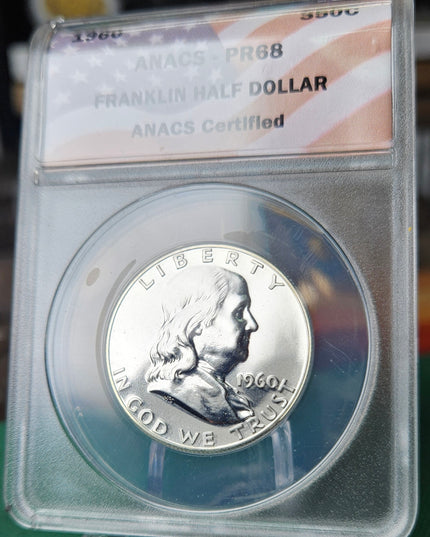 1960 Franklin Half Dollar Proof (PR68)