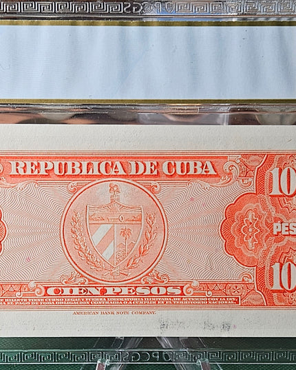 1959 100 Pesos Banco Nacional PCGS (66 PPQ) GEM UNC