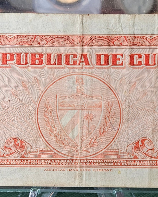 1949 5 Pesos Banco Nacional