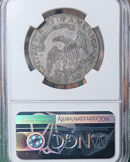 1822 Capped Bust Half Dollar (VF30)