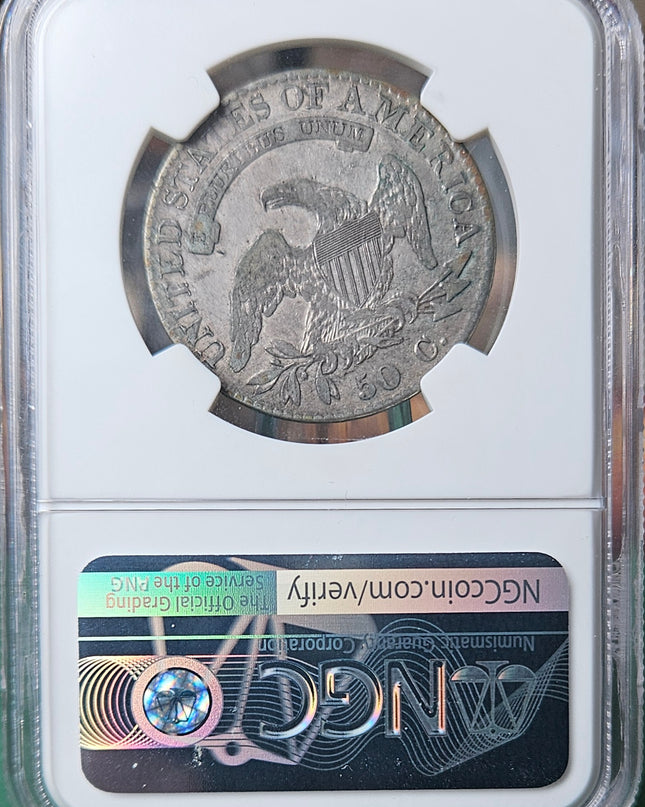 1822 Capped Bust Half Dollar (VF30)