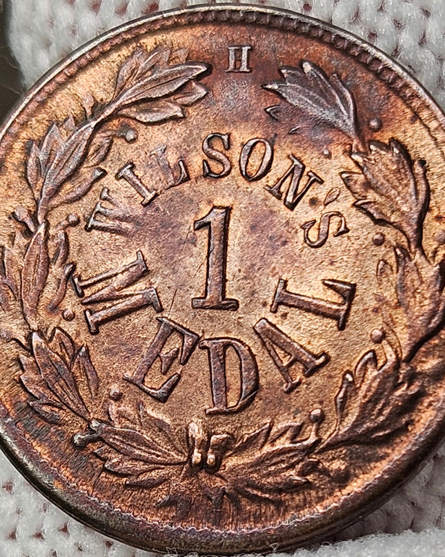 1863 Civil War Token - George Washington Wilson's Medal