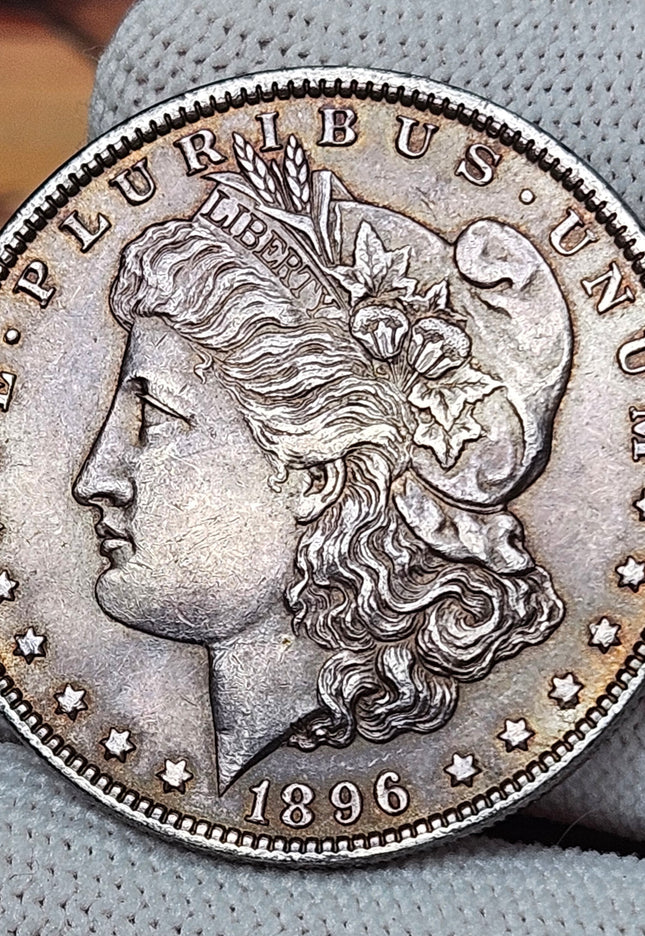 1896-P Morgan Silver Dollar