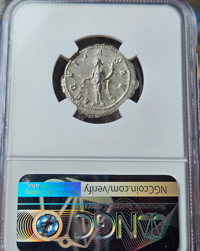 Gordian III AR Double Denarius AD 238-244 NGC XF.