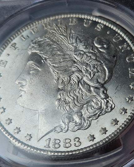 1883-CC MORGAN DOLLAR PCGS MS64.