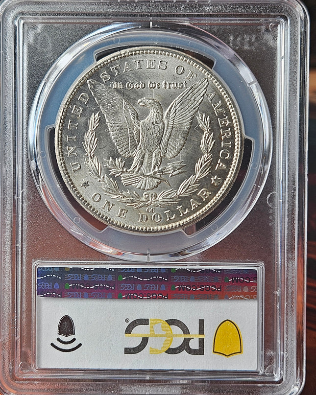 1883-CC MORGAN DOLLAR PCGS MS64.